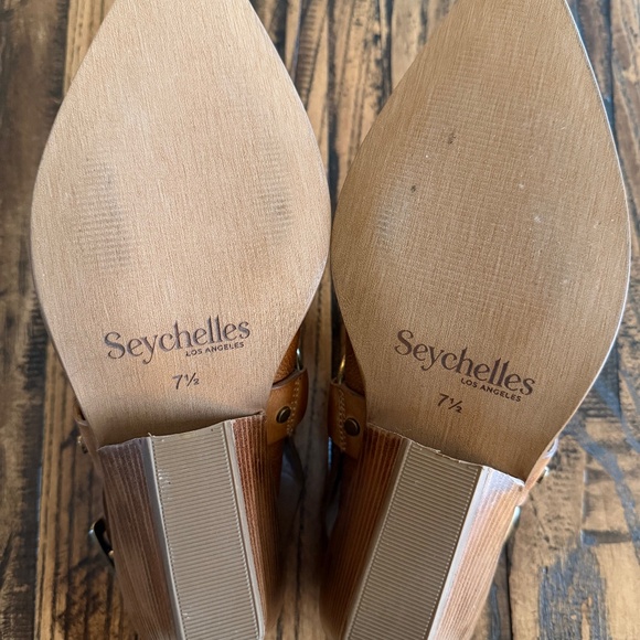 Saychelles New In Town Western Mule - Size 7.5 - Picture 4 of 5